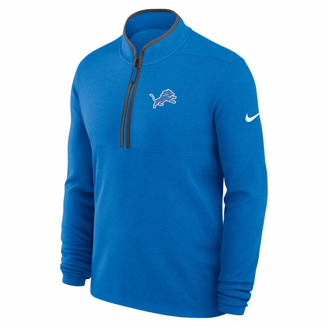 Nike Detroit Lions Lightweight Victory Dri-FIT Half-Zip Pullover Blue