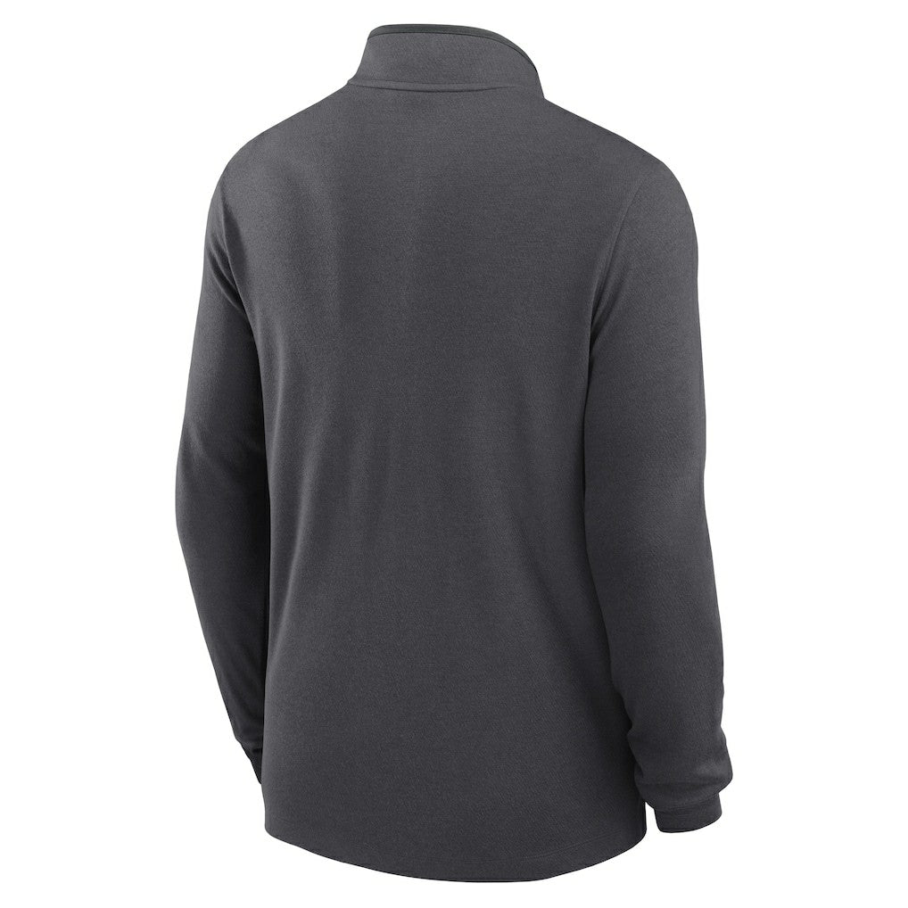 Nike Kansas City Chiefs Lightweight Victory Dri-FIT Half-Zip Pullover Anthracite