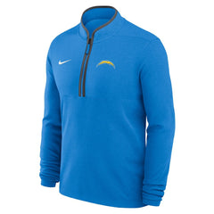 Nike Los Angeles Chargers Lightweight Victory Dri-FIT Half-Zip Pullover Powder Blue
