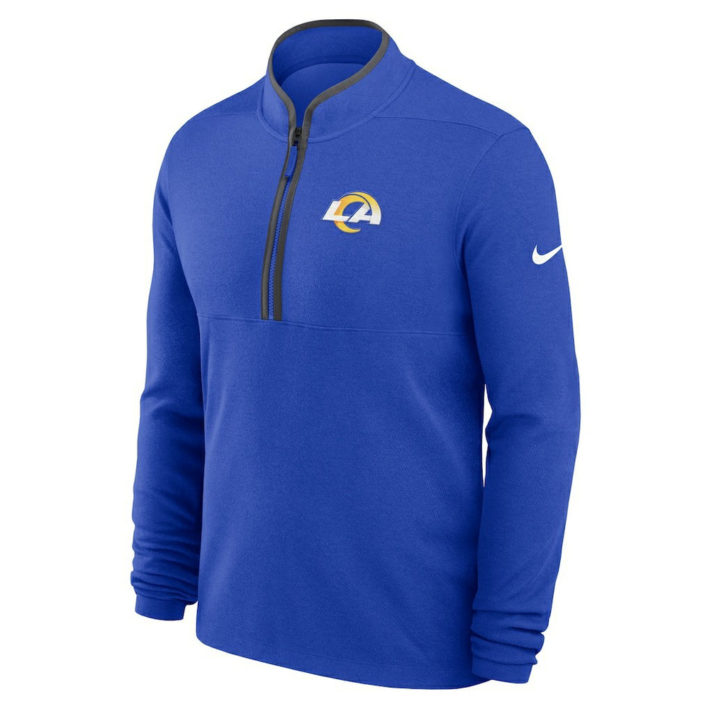 Nike Los Angeles Rams Lightweight Victory Dri-FIT Half-Zip Pullover Royal
