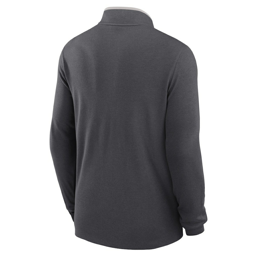 Nike Miami Dolphins Lightweight Victory Dri-FIT Half-Zip Pullover Anthracite