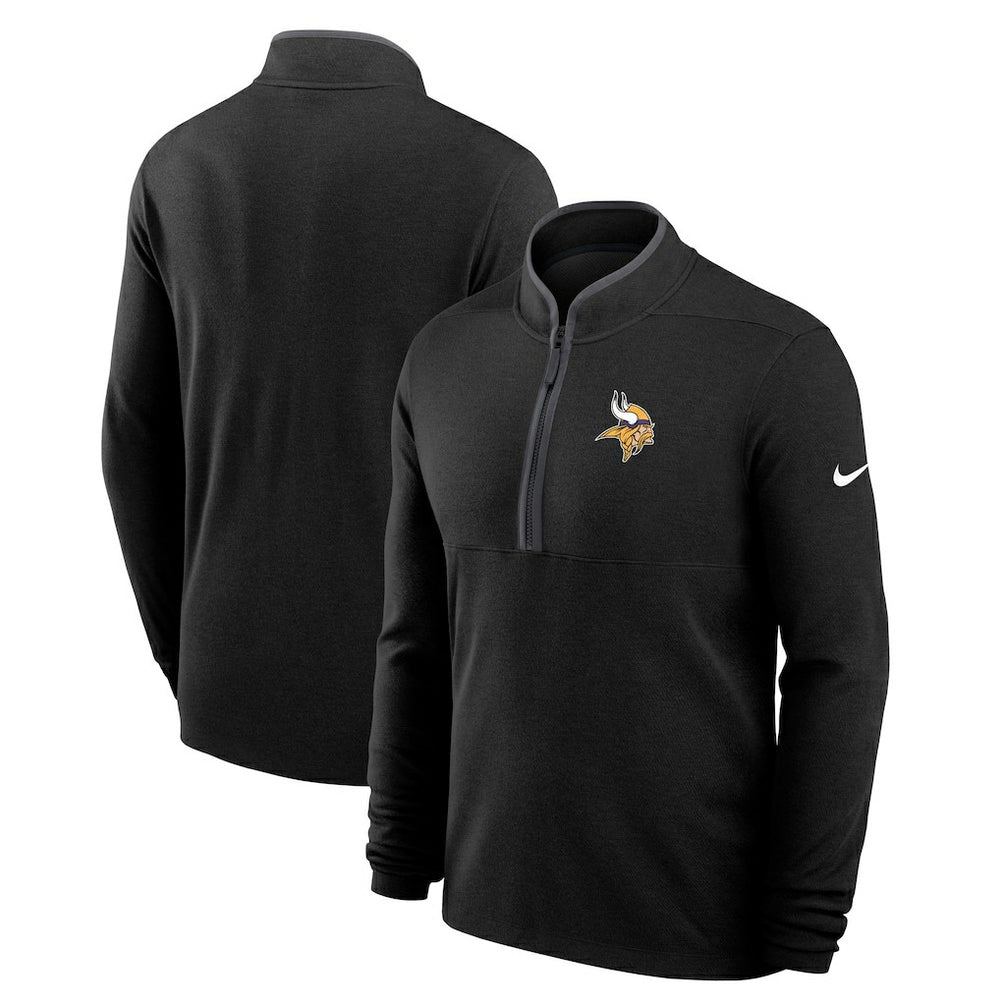 Nike Minnesota Vikings Lightweight Victory Dri-FIT Half-Zip Pullover Black