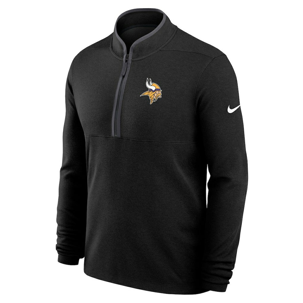 Nike Minnesota Vikings Lightweight Victory Dri-FIT Half-Zip Pullover Black