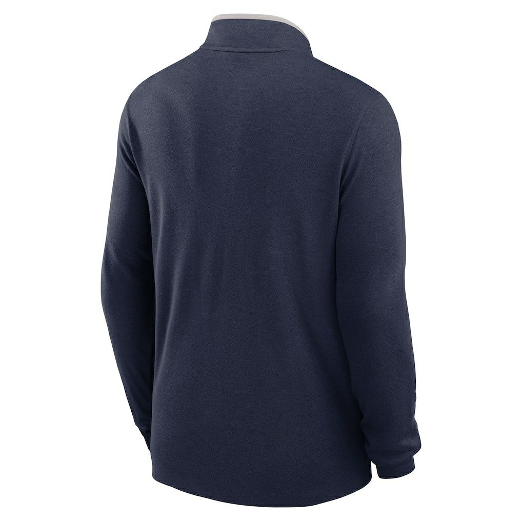 Nike New England Patriots Lightweight Victory Dri-FIT Half-Zip Pullover Navy