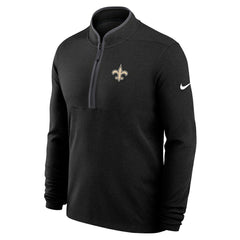 Nike New Orleans Saints Lightweight Victory Dri-FIT Half-Zip Pullover Black