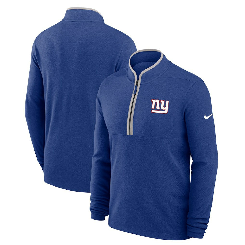 Nike New York Giants Lightweight Victory Dri-FIT Half-Zip Pullover Royal