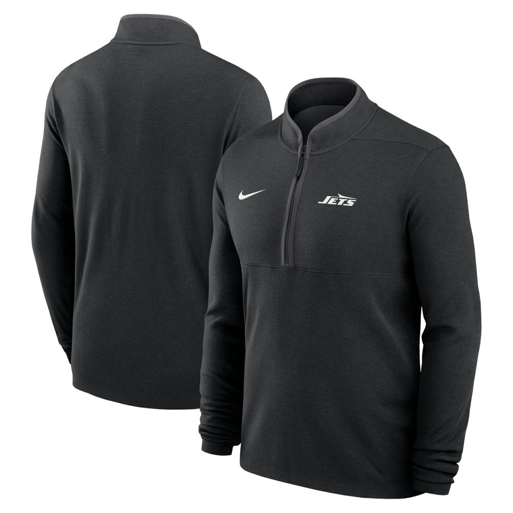 Nike New York Jets Lightweight Victory Dri-FIT Half-Zip Pullover Black