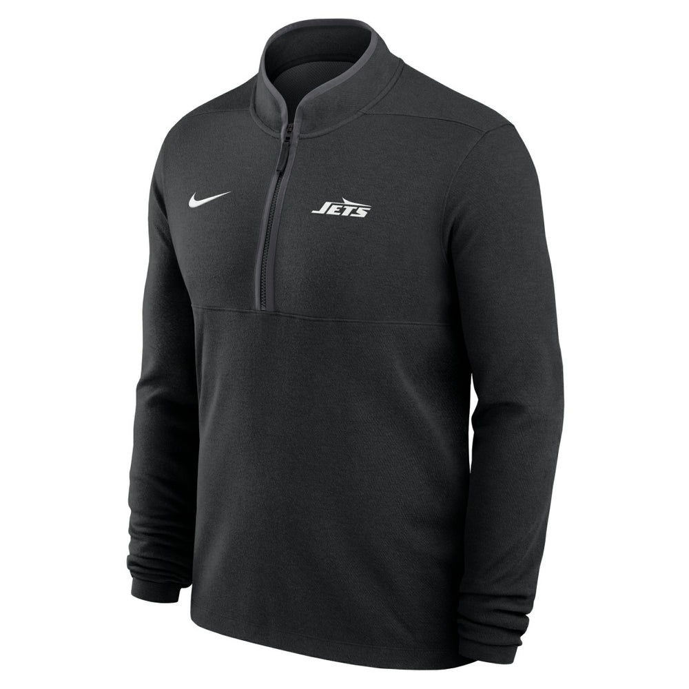 Nike New York Jets Lightweight Victory Dri-FIT Half-Zip Pullover Black