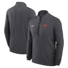 Nike Tampa Bay Buccaneers Lightweight Victory Dri-FIT Half-Zip Pullover Anthracite