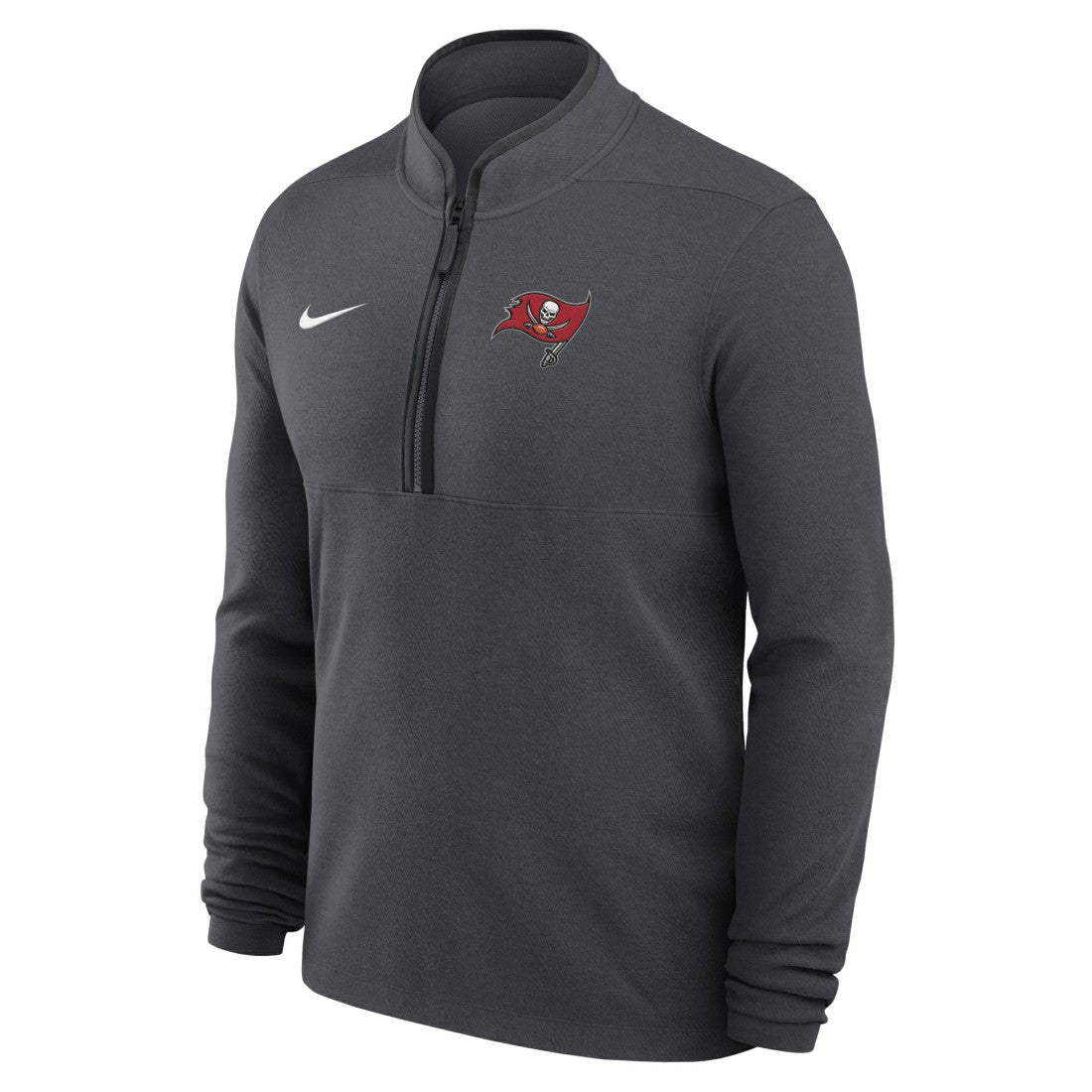 Nike Tampa Bay Buccaneers Lightweight Victory Dri-FIT Half-Zip Pullover Anthracite
