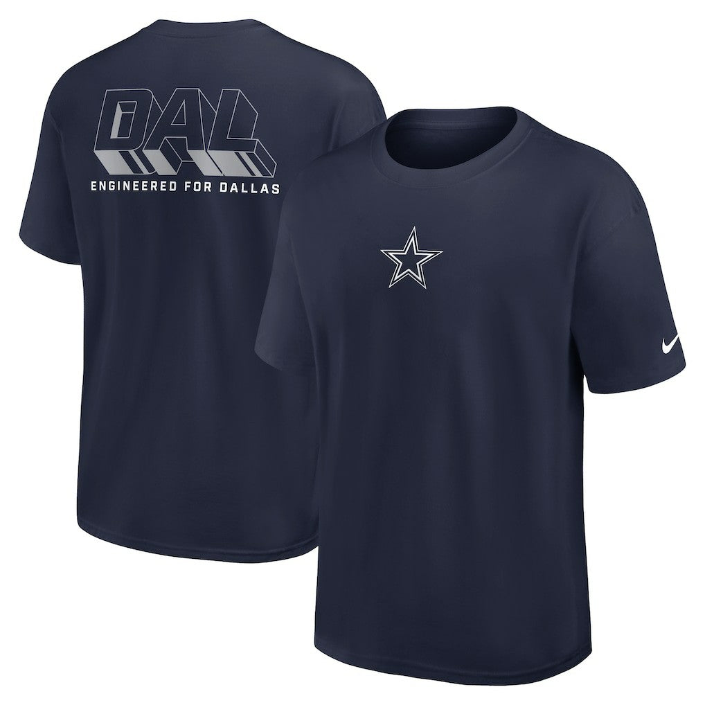 Nike Dallas Cowboys Dominate The Game Essential Max90 T-Shirt Navy