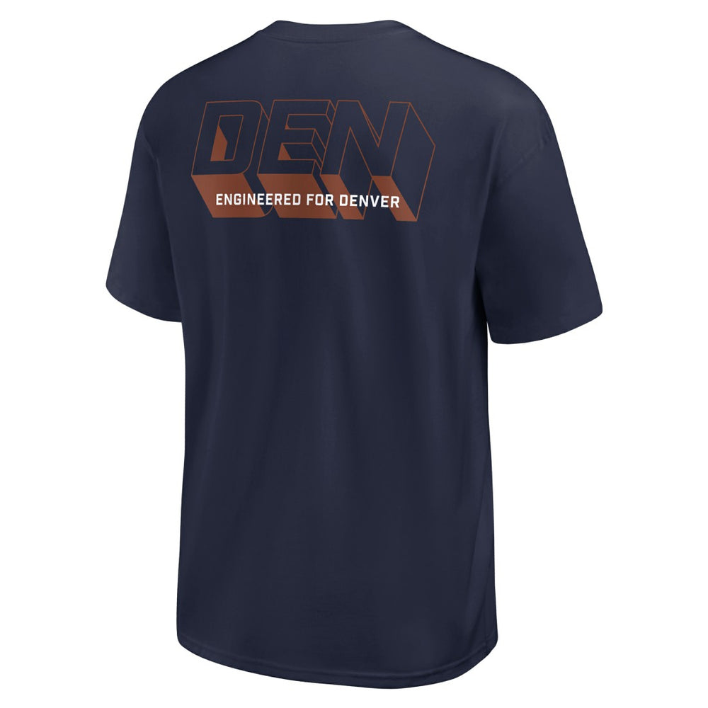 Nike Denver Broncos Dominate The Game Essential Max90 T-Shirt Navy