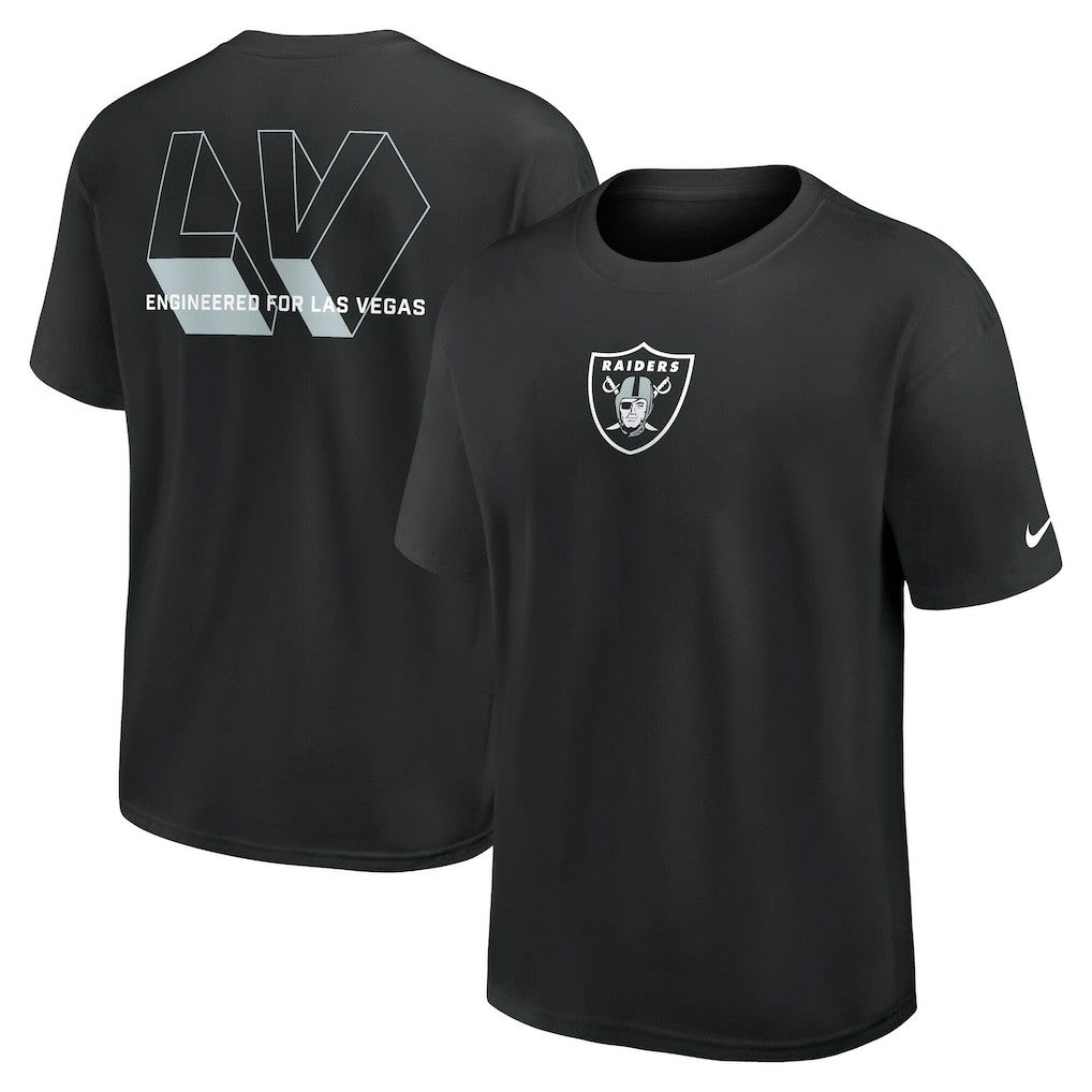 Nike Las Vegas Raiders Dominate The Game Essential Max90 T-Shirt Black