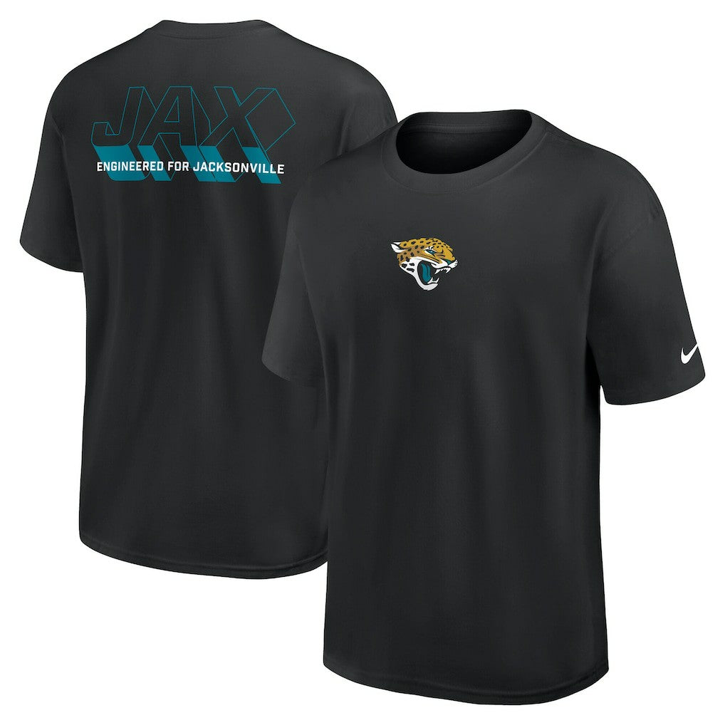 Nike Jacksonville Jaguars Dominate The Game Essential Max90 T-Shirt Black