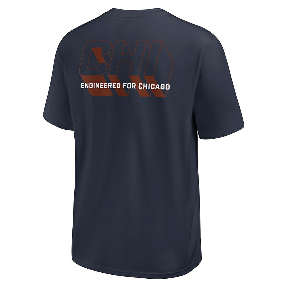 Nike Chicago Bears Dominate The Game Essential Max90 T-Shirt Navy