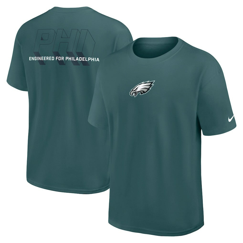 Nike Philadelphia Eagles Dominate The Game Essential Max90 T-Shirt Midnight Green