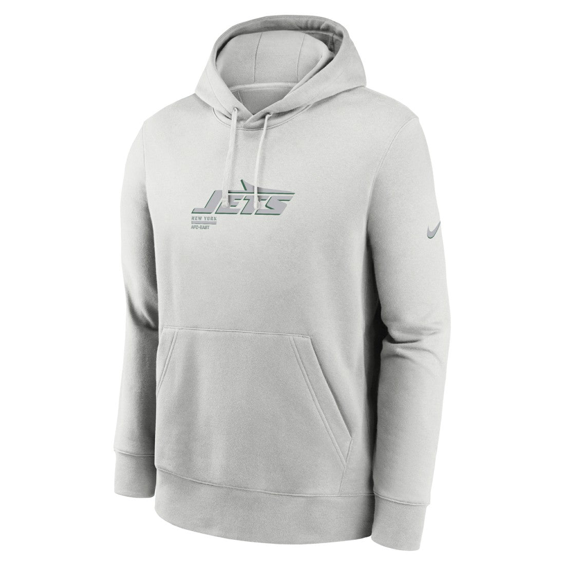Nike New York Jets Edge Pack French Terry Club Pullover Hoodie Gray