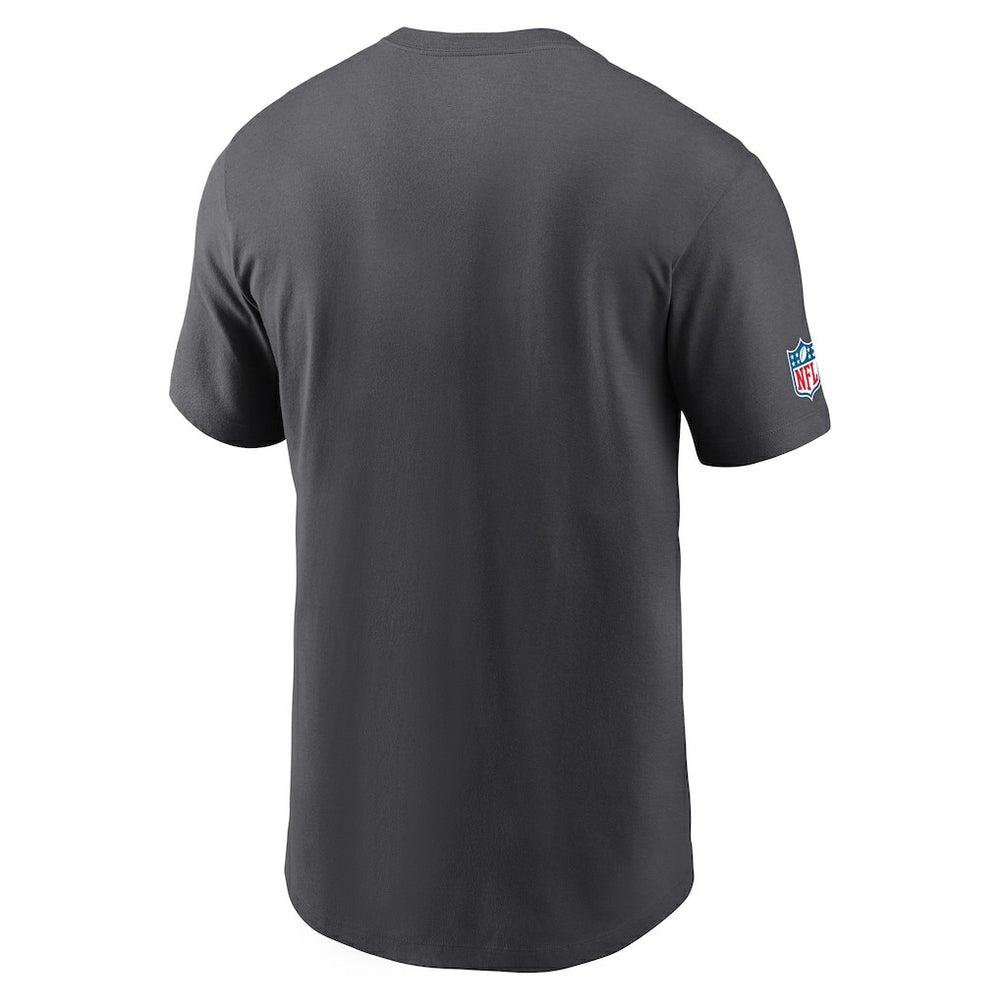 Nike Miami Dolphins Alt Pack Onside Conversion Performance T-Shirt Anthracite