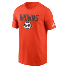 Nike Cleveland Browns Alt Pack Onside Conversion Performance T-Shirt Orange