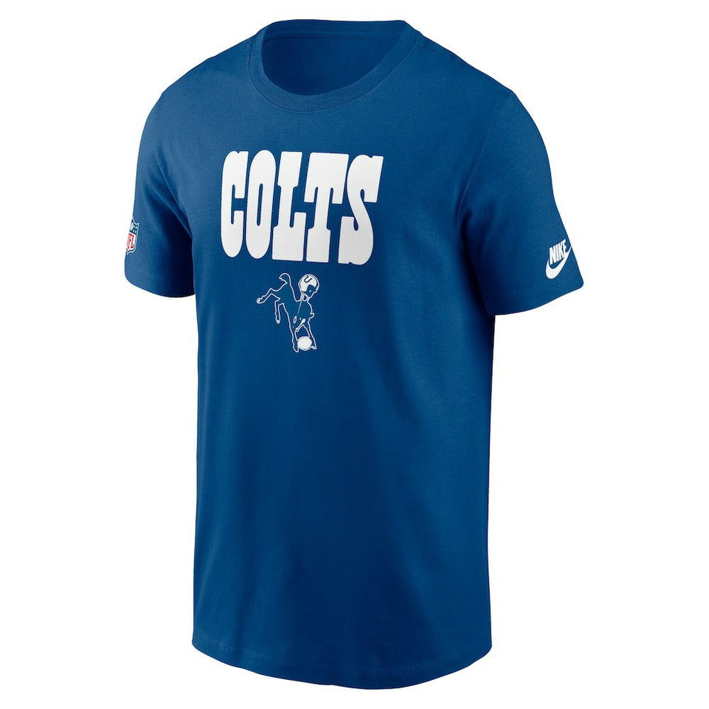Nike Indianapolis Colts Alt Pack Onside Conversion Performance T-Shirt Royal