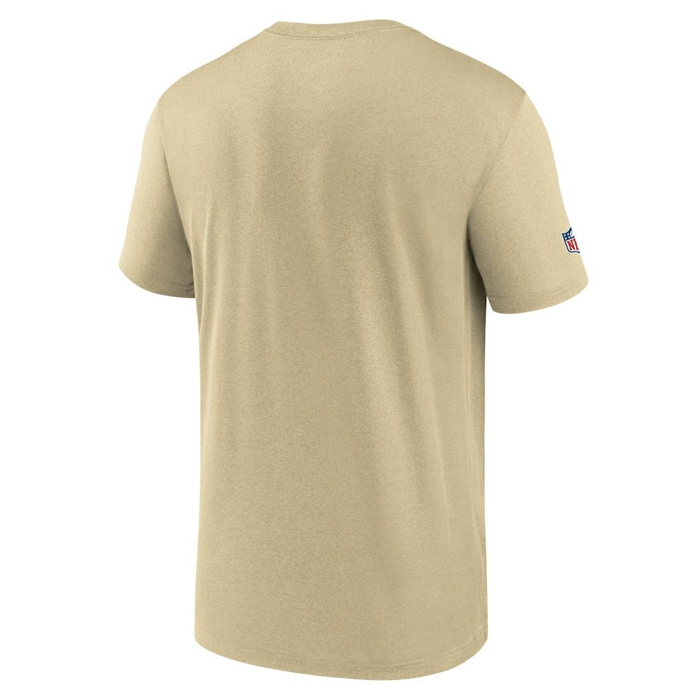 Nike New Orleans Saints Sideline Alt Pack Legend Dri-FIT T-Shirt Gold