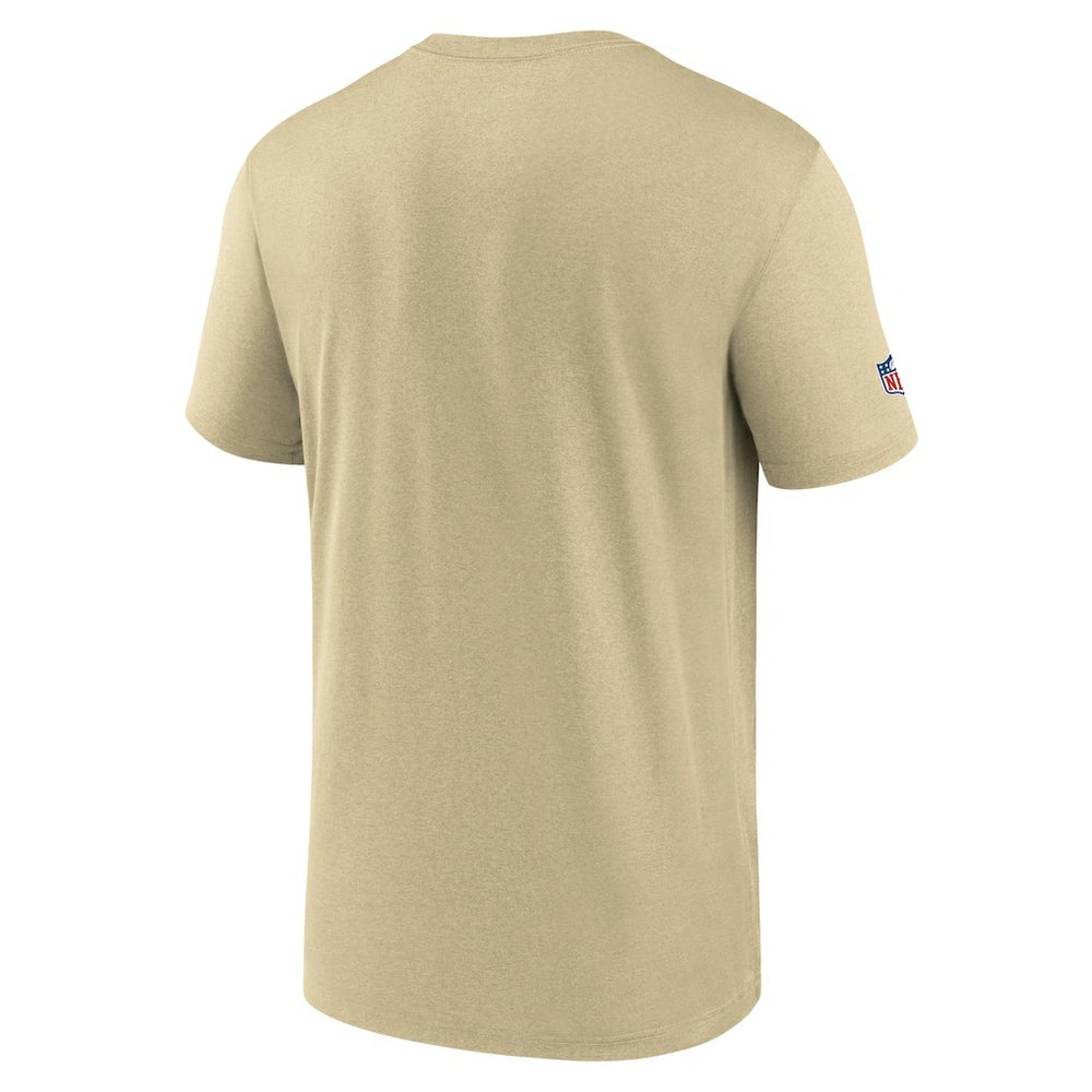 Nike New Orleans Saints Sideline Alt Pack Legend Dri-FIT T-Shirt Gold