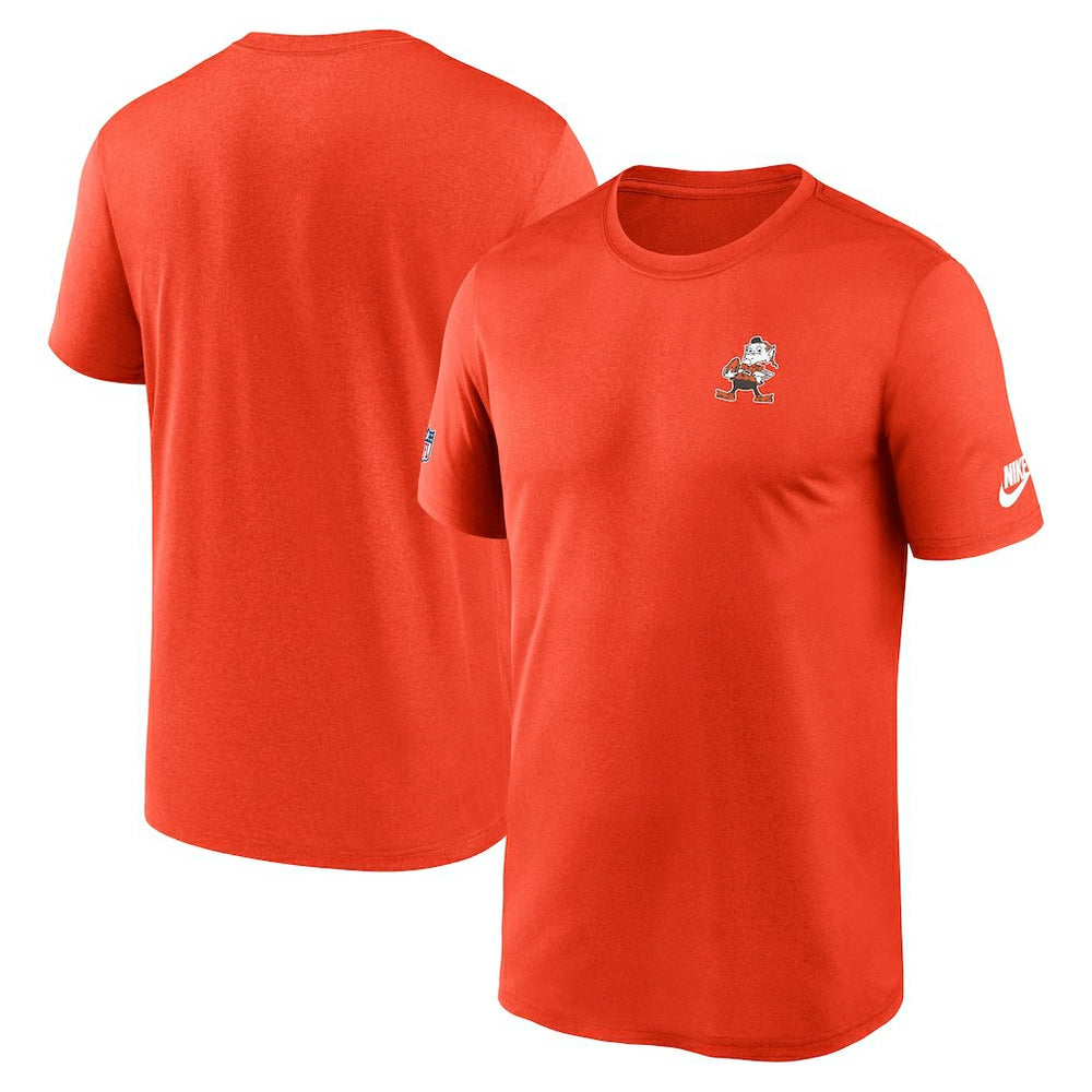 Nike Cleveland Browns Sideline Alt Pack Legend Dri-FIT T-Shirt Orange