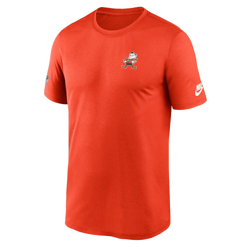 Nike Cleveland Browns Sideline Alt Pack Legend Dri-FIT T-Shirt Orange