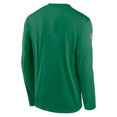 Nike Philadelphia Eagles Legend Small Logo Dri-FIT Long Sleeve T-Shirt Kelly Green