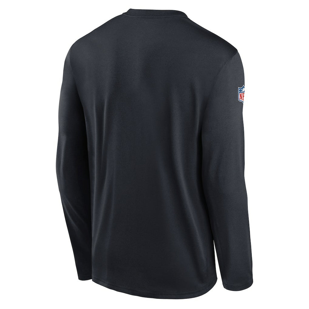 Nike Houston Texans Legend Small Logo Dri-FIT Long Sleeve T-Shirt Navy