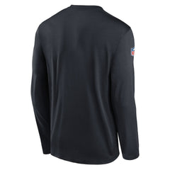 Nike Houston Texans Legend Small Logo Dri-FIT Long Sleeve T-Shirt Navy