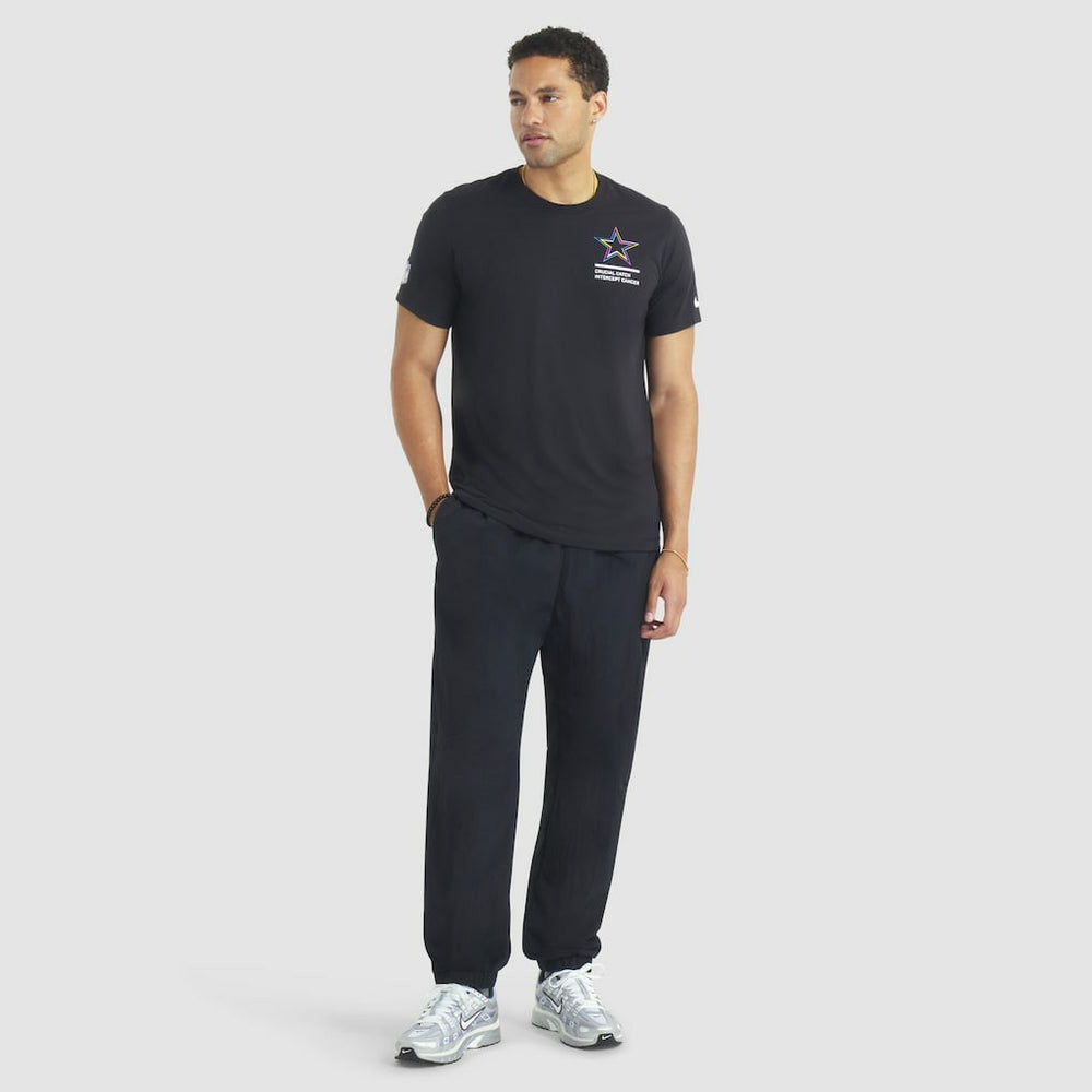 Nike Dallas Cowboys 2025 NFL Crucial Catch Tri-Blend Dri-FIT T-Shirt Black