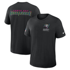 Nike Tampa Bay Buccaneers 2025 NFL Crucial Catch Tri-Blend Dri-FIT T-Shirt Black
