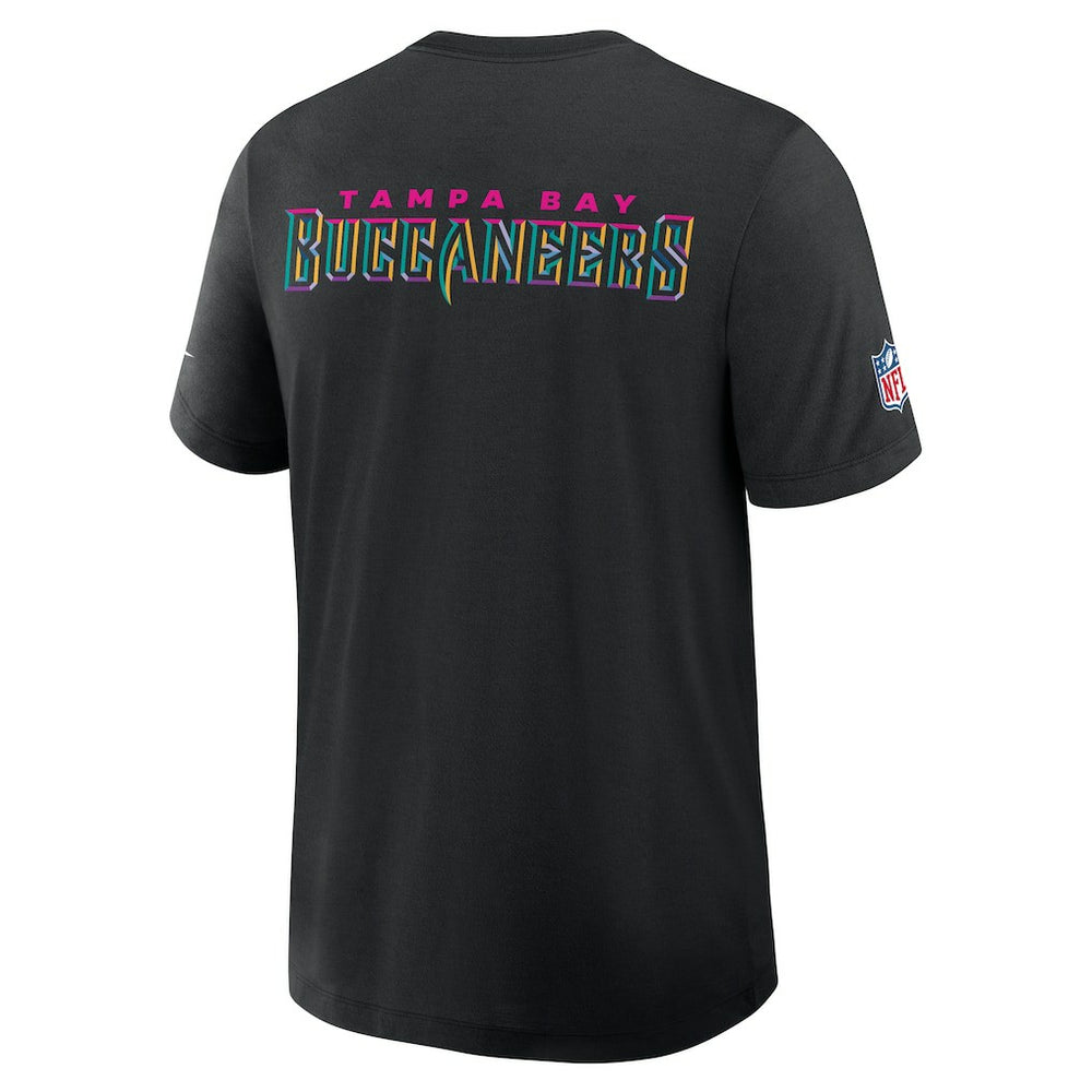 Nike Tampa Bay Buccaneers 2025 NFL Crucial Catch Tri-Blend Dri-FIT T-Shirt Black