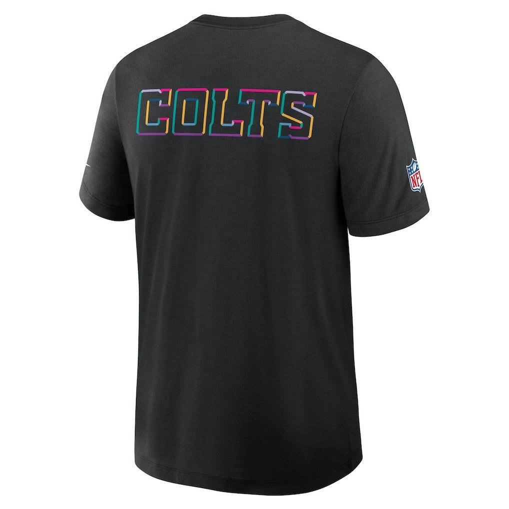 Nike Indianapolis Colts 2025 NFL Crucial Catch Tri-Blend Dri-FIT T-Shirt Black