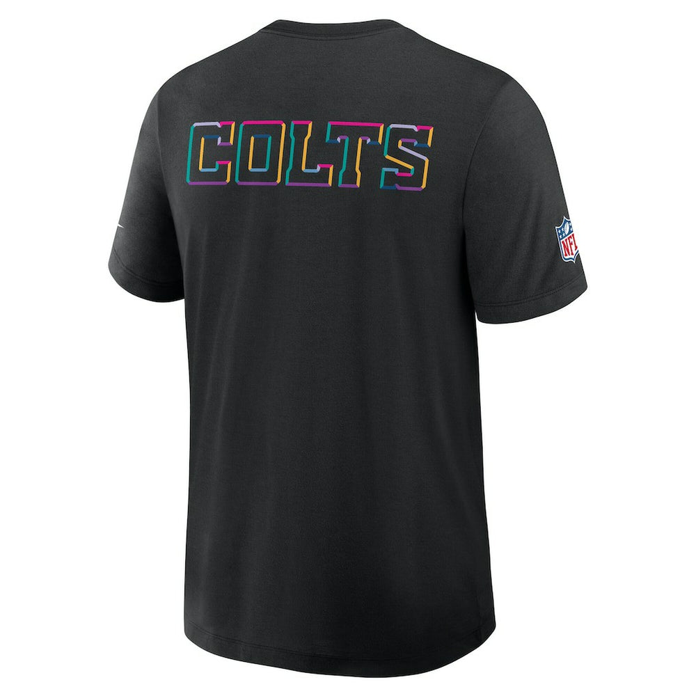 Nike Indianapolis Colts 2025 NFL Crucial Catch Tri-Blend Dri-FIT T-Shirt Black