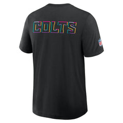 Nike Indianapolis Colts 2025 NFL Crucial Catch Tri-Blend Dri-FIT T-Shirt Black