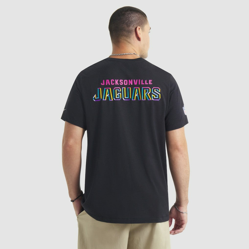 Nike Jacksonville Jaguars 2025 NFL Crucial Catch Tri-Blend Dri-FIT T-Shirt Black