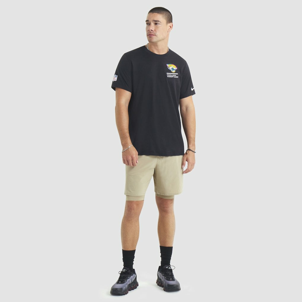 Nike Jacksonville Jaguars 2025 NFL Crucial Catch Tri-Blend Dri-FIT T-Shirt Black