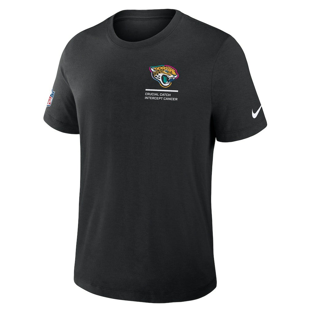 Nike Jacksonville Jaguars 2025 NFL Crucial Catch Tri-Blend Dri-FIT T-Shirt Black