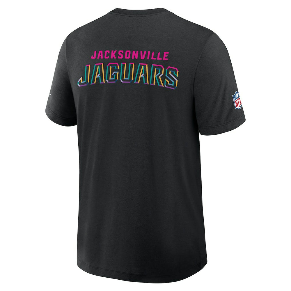 Nike Jacksonville Jaguars 2025 NFL Crucial Catch Tri-Blend Dri-FIT T-Shirt Black