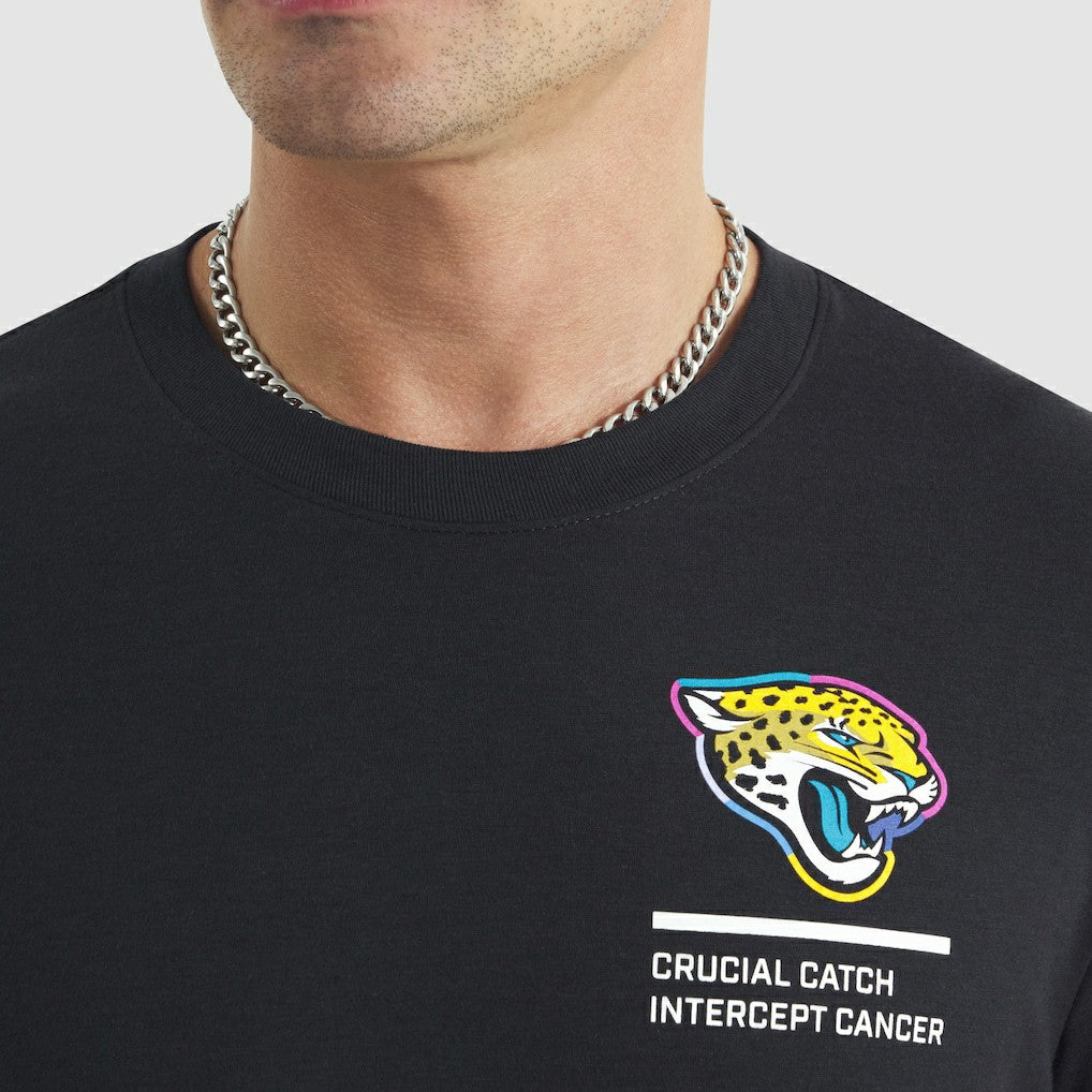 Nike Jacksonville Jaguars 2025 NFL Crucial Catch Tri-Blend Dri-FIT T-Shirt Black