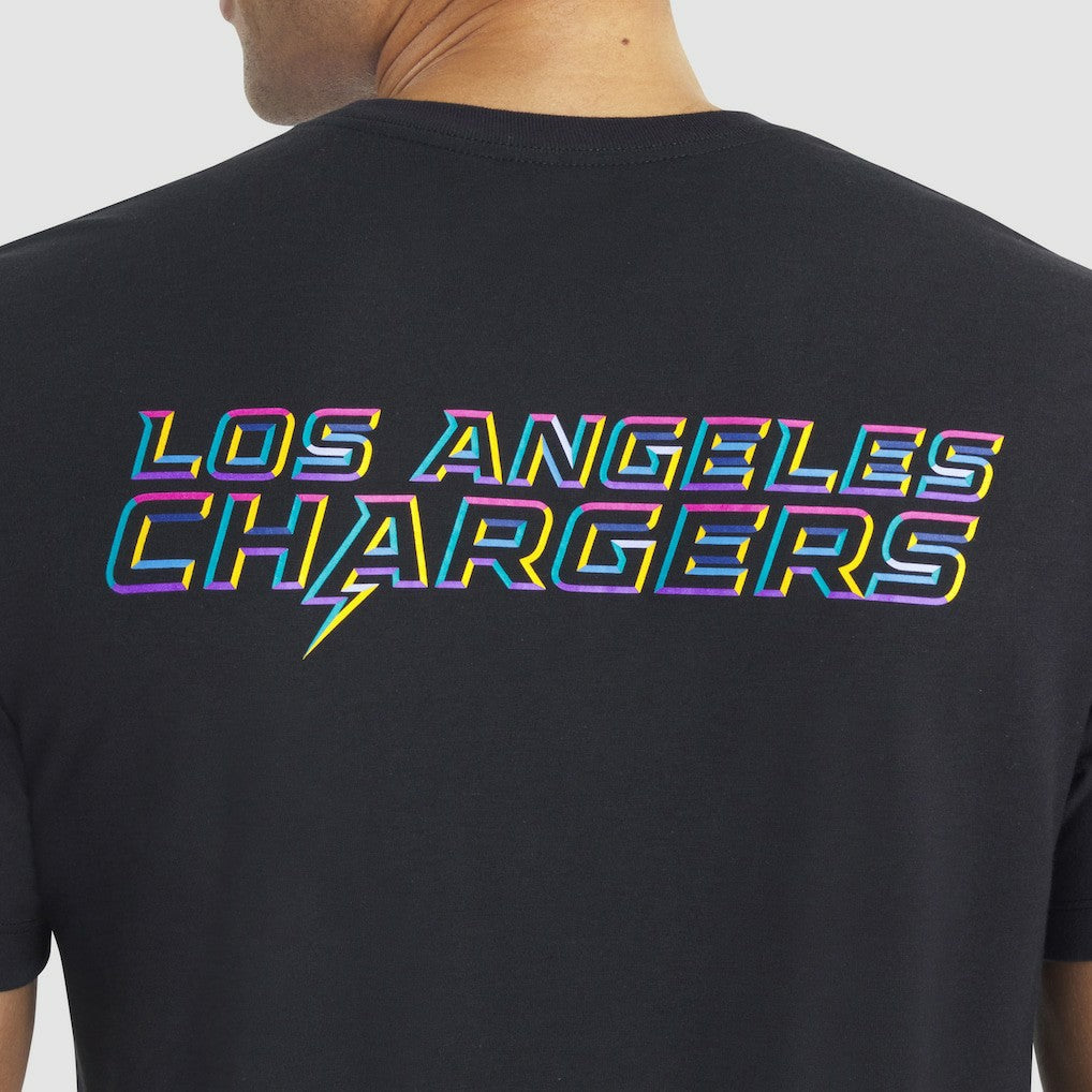 Nike Los Angeles Chargers 2025 NFL Crucial Catch Tri-Blend Dri-FIT T-Shirt Black