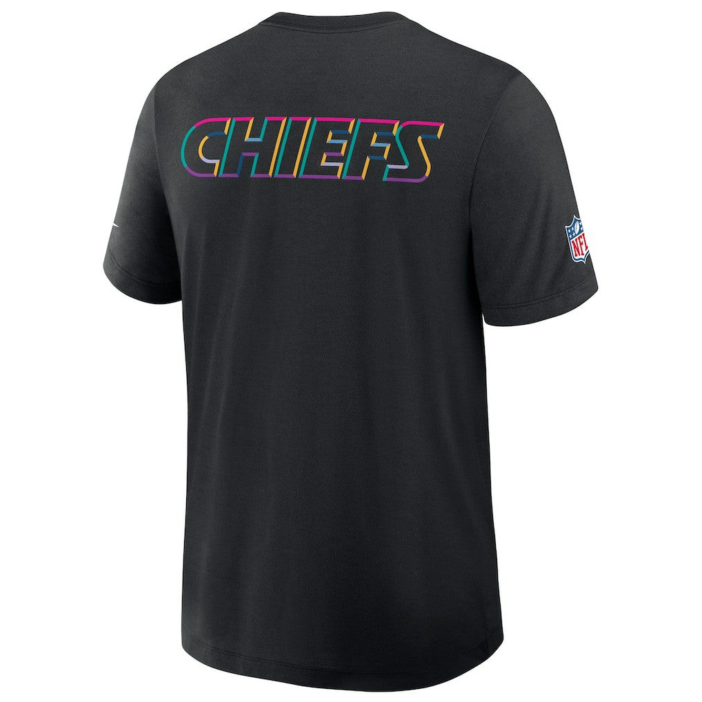 Nike Kansas City Chiefs 2025 NFL Crucial Catch Tri-Blend Dri-FIT T-Shirt Black
