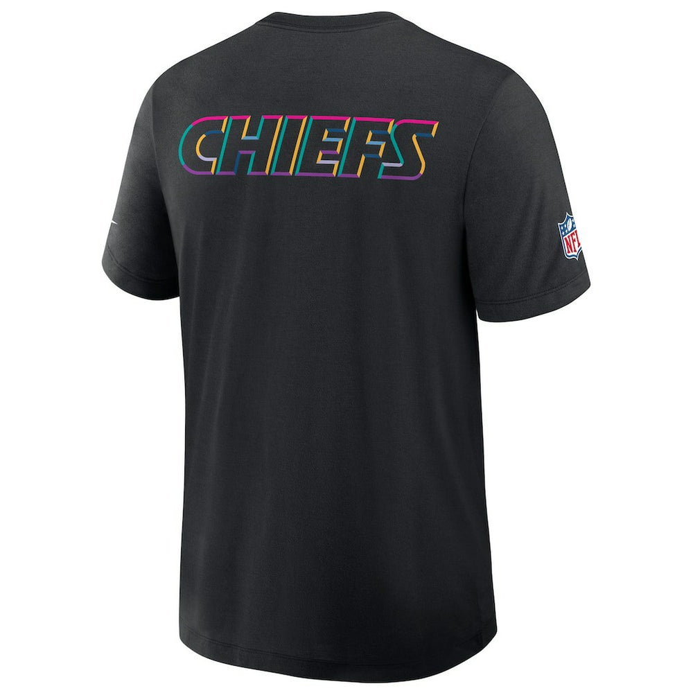 Nike Kansas City Chiefs 2025 NFL Crucial Catch Tri-Blend Dri-FIT T-Shirt Black