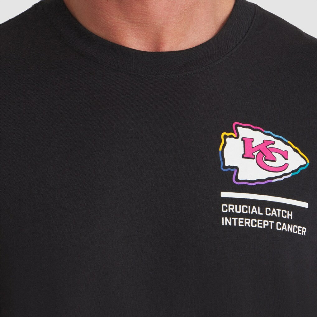 Nike Kansas City Chiefs 2025 NFL Crucial Catch Tri-Blend Dri-FIT T-Shirt Black
