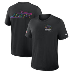 Nike New York Jets 2025 NFL Crucial Catch Tri-Blend Dri-FIT T-Shirt Black