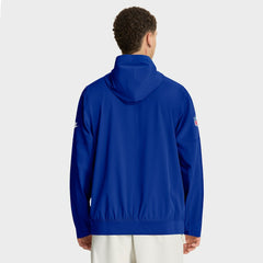 Nike Dallas Cowboys Sideline Alt Pack Anorak Half-Zip Hoodie Jacket Royal