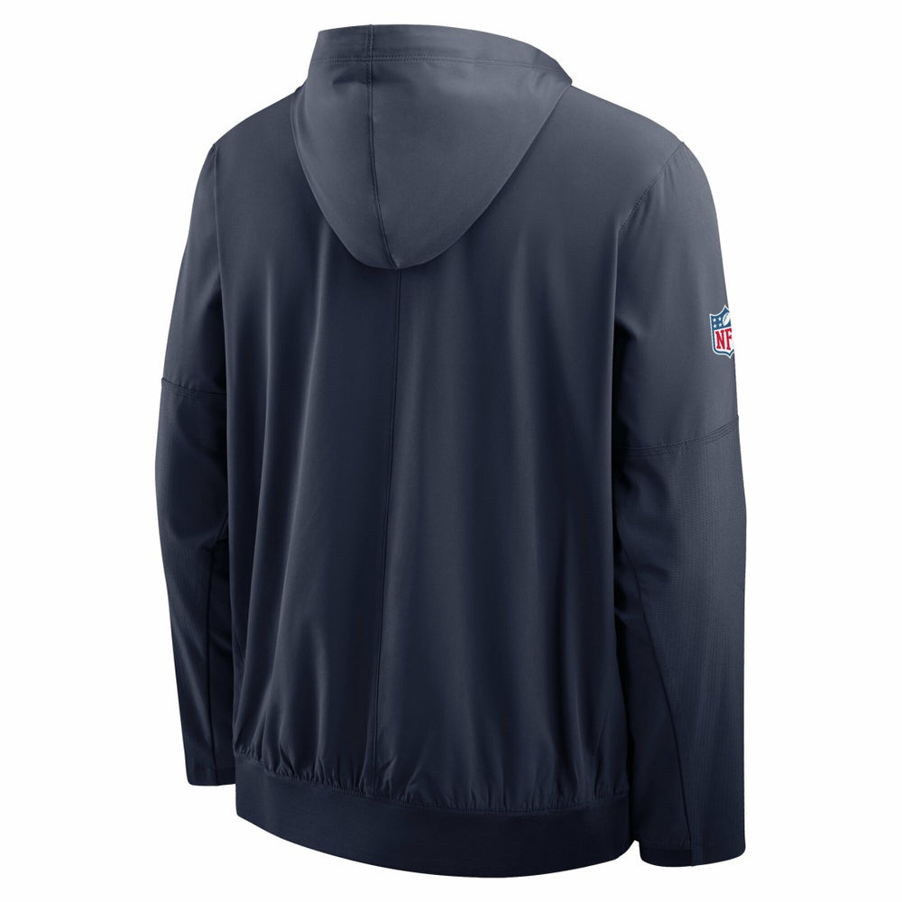 Nike Green Bay Packers The 1923 Classic Sideline Half-Zip Anorak Jacket Navy