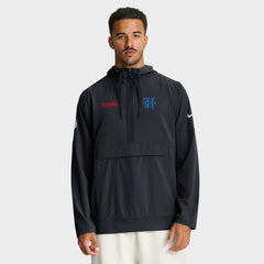 Nike Houston Texans Sideline Alt Pack Anorak Half-Zip Hoodie Jacket Navy